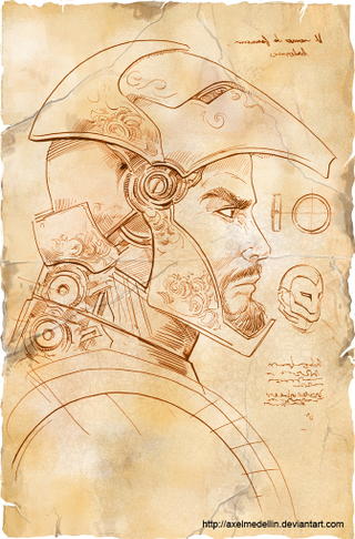 Illustration for article titled If Leonardo da Vinci Designed Iron Man's Suit